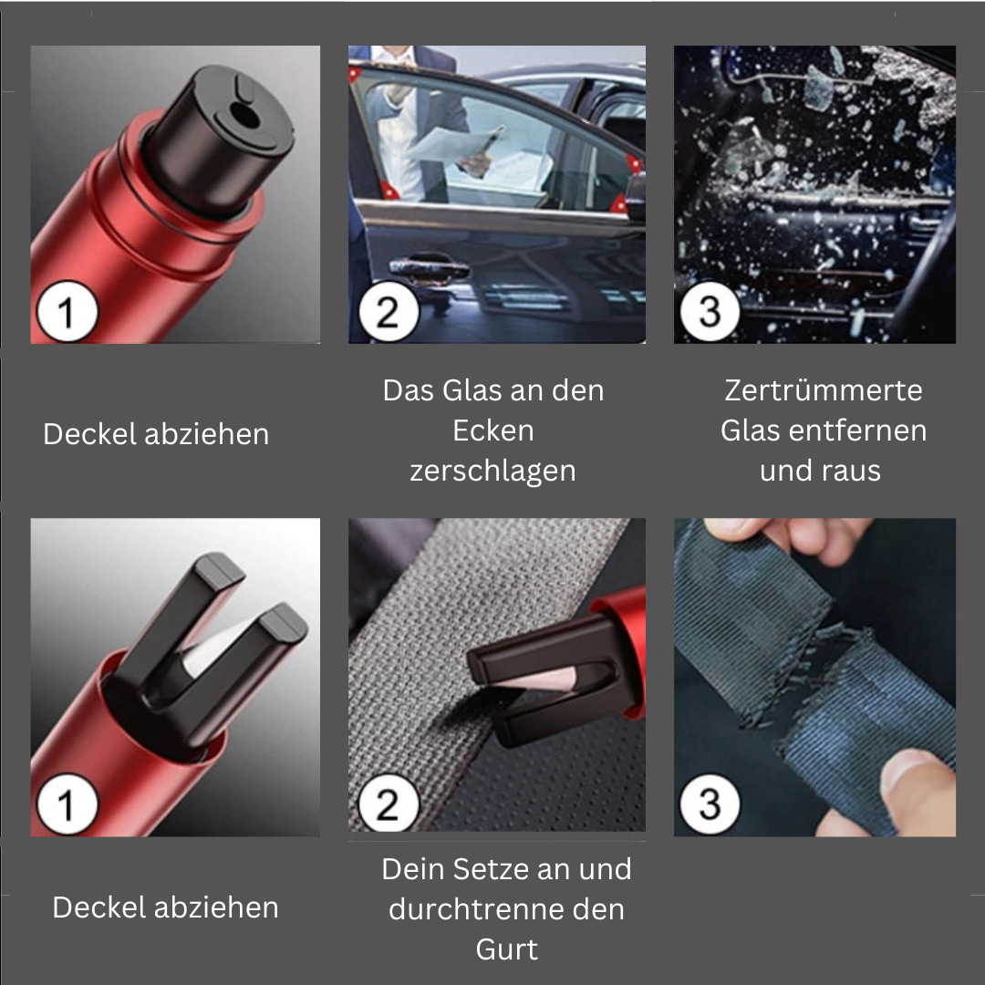 Ihre Rettung in Notsituationen – Der Safety Hammer